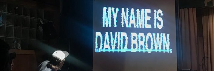 david Schedule banner