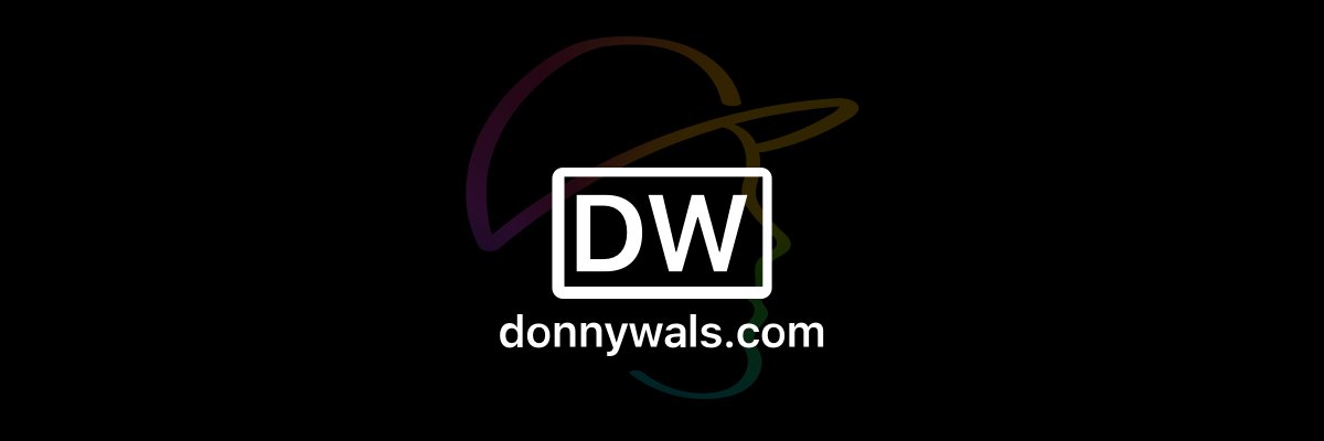 Donny Wals 👾's banner