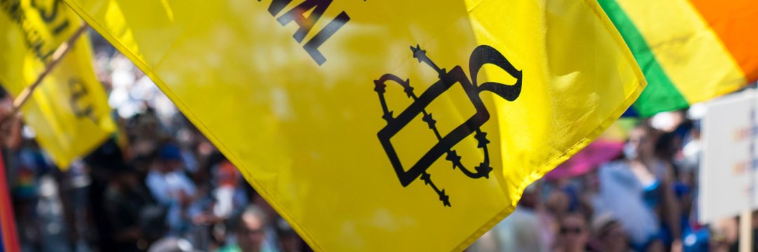 Amnesty Italia's banner