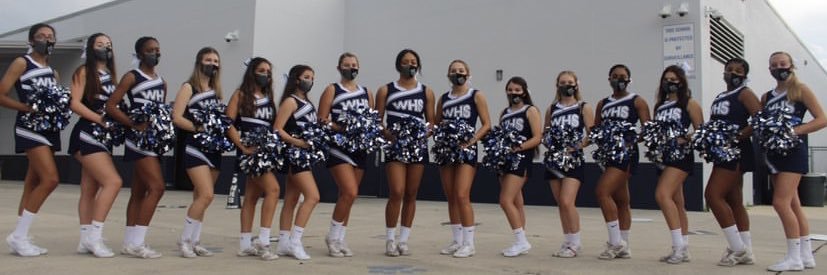 Wharton Cheerleading banner