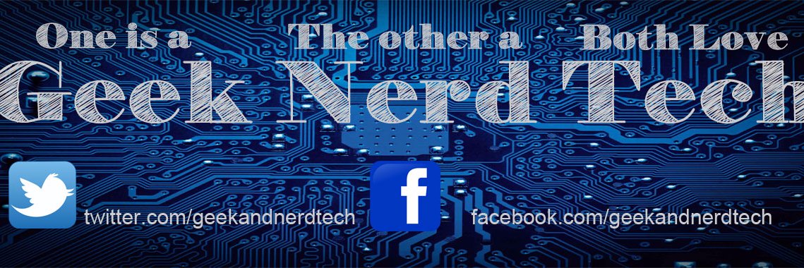 geekandnerdtech's profile banner image