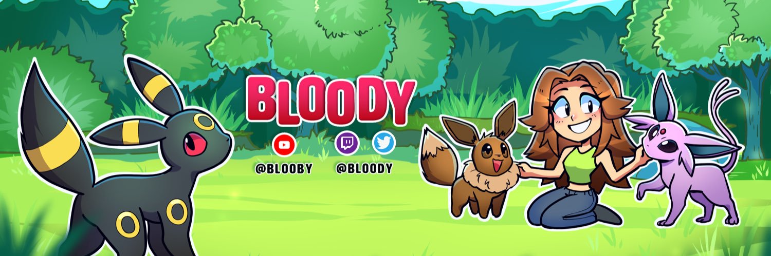 Twitter banner for @Bloody
