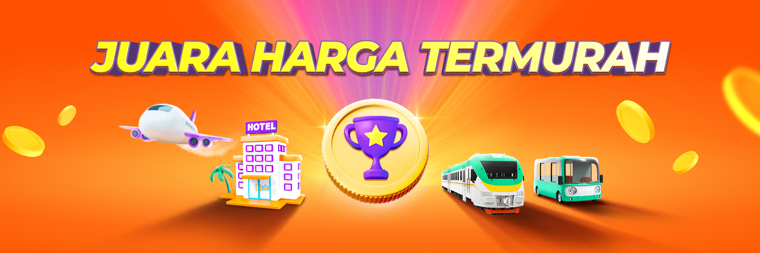 Pegipegi - Juara Harga Termurah banner