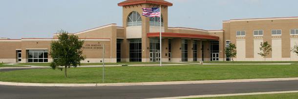 Jim Barnes Middle School's banner