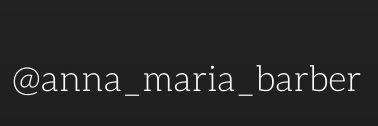 anna_mariabarbs's profile banner image