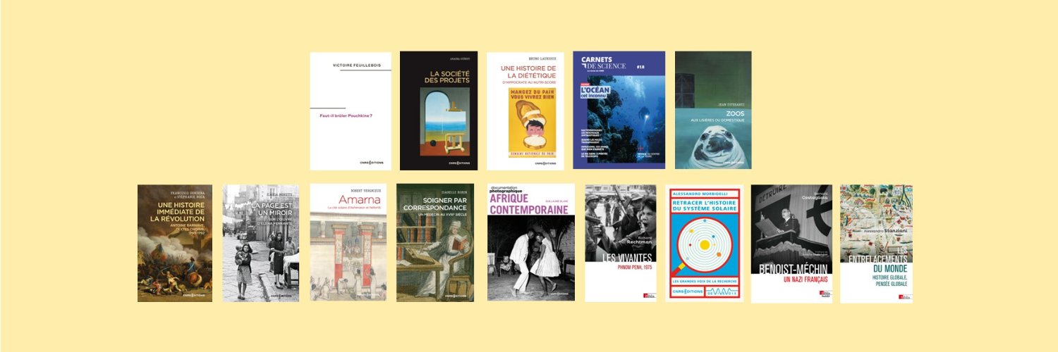 CNRS Editions's banner