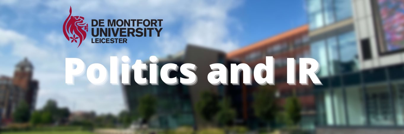 DMU Politics and IR banner