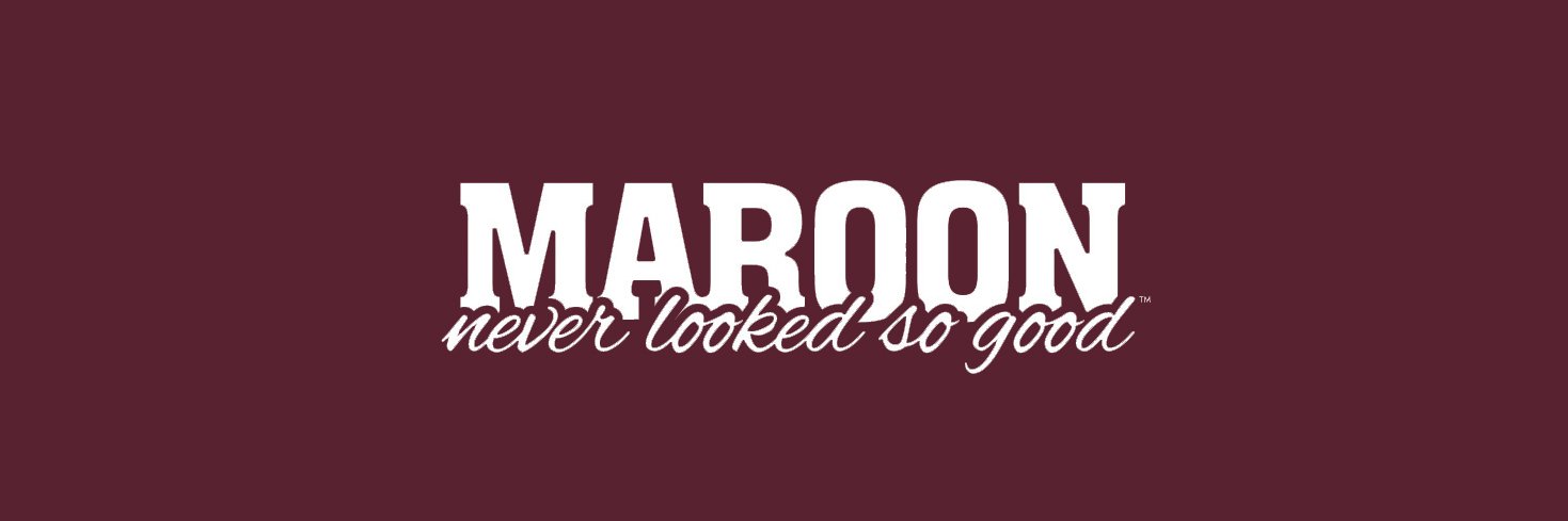 Maroon U banner
