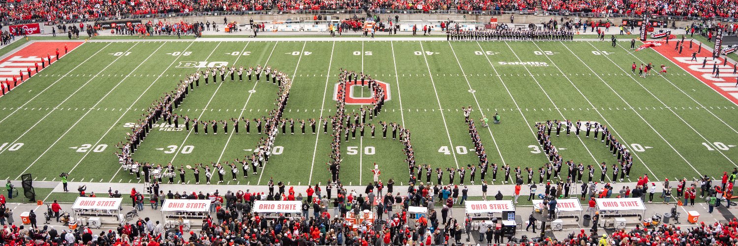 The Ohio State University Marching Band banner