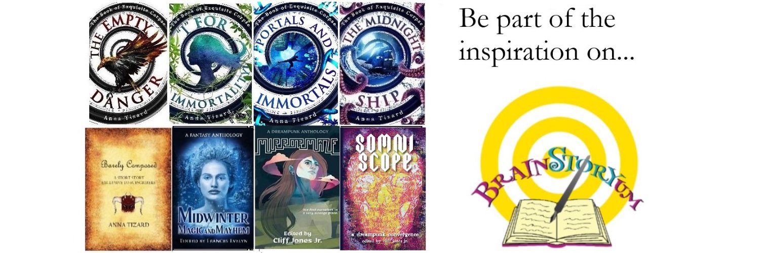 Anna Tizard: award-winning fantasy & dreampunk🖌 banner