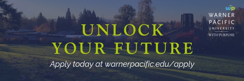Warner Pacific University banner