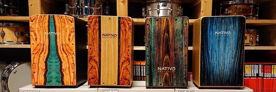 NATIVO percusión banner