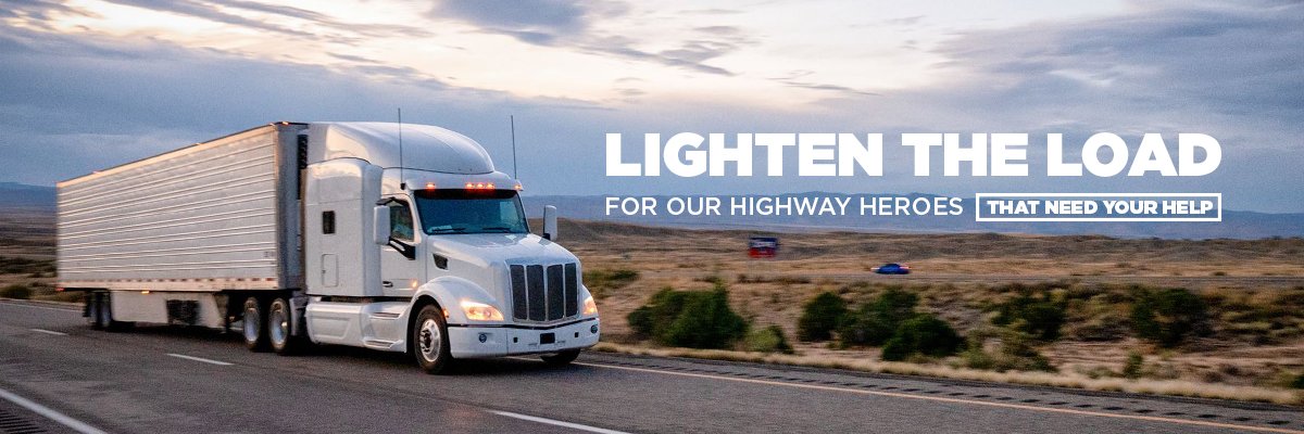 Truckers Relief Fund banner