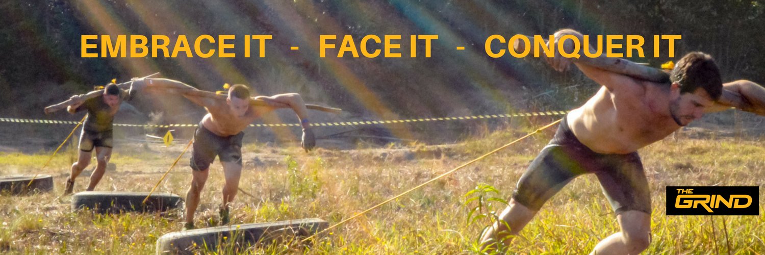 The Grind banner