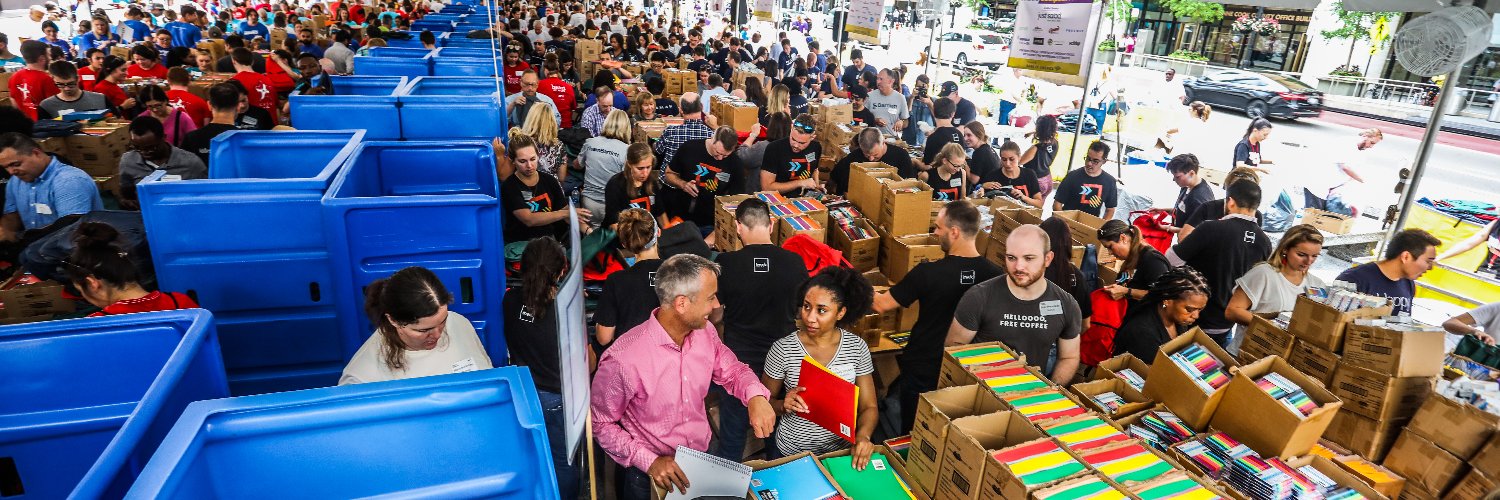 Cradles to Crayons Chicago banner