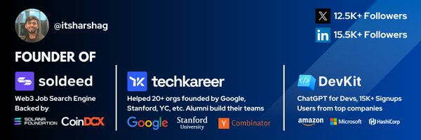 itsharshag Profile Banner