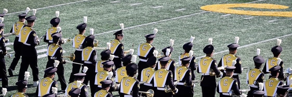 Cal Band's banner