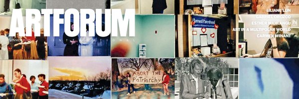 Artforum Profile Banner