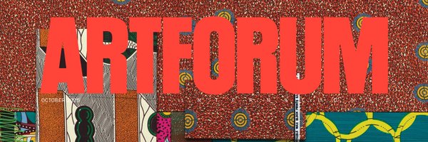 Artforum Profile Banner