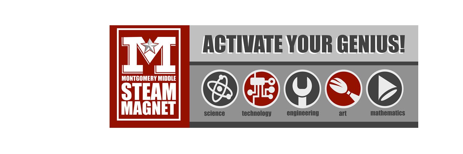 Montgomery Middle STEAM Magnet banner