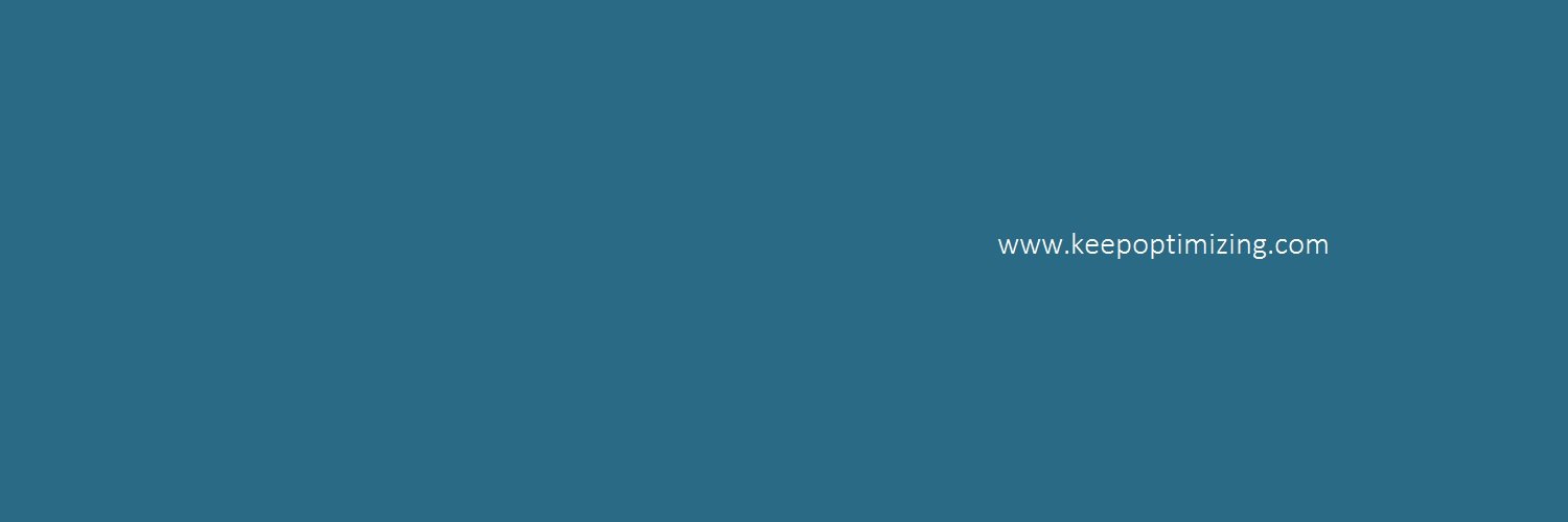 KeepOptimizing's profile banner image