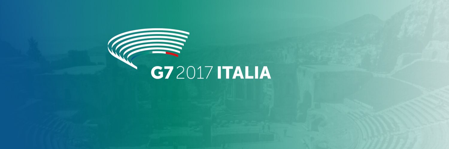 G7 Italia 2017 banner