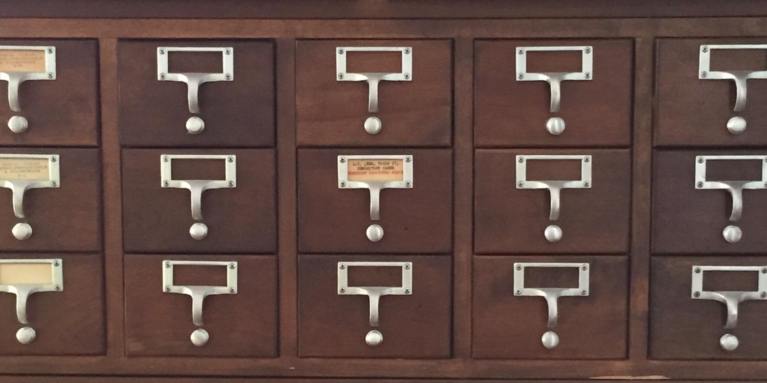 Fake Library Statistics banner