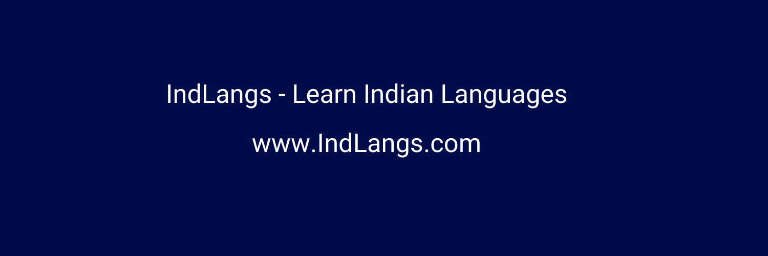 IndLangs's profile banner image