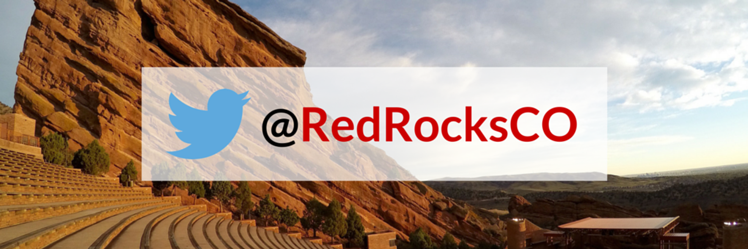 Use @RedRocksCO Profile Banner