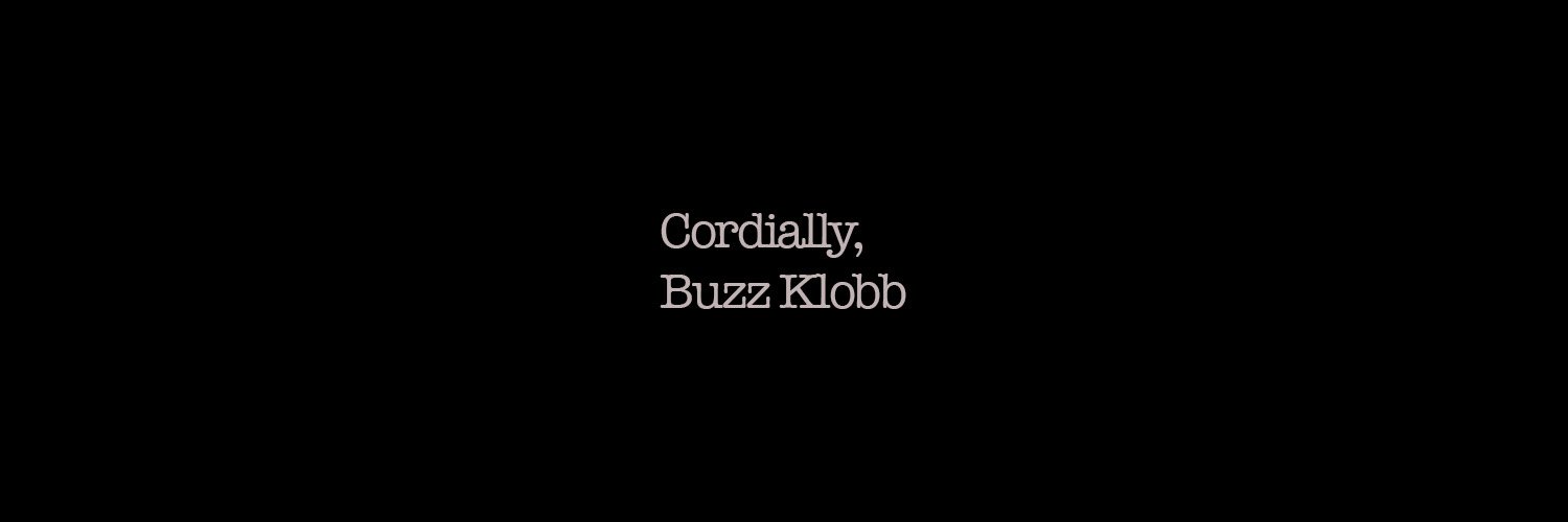 BuzzKlobb's profile banner image