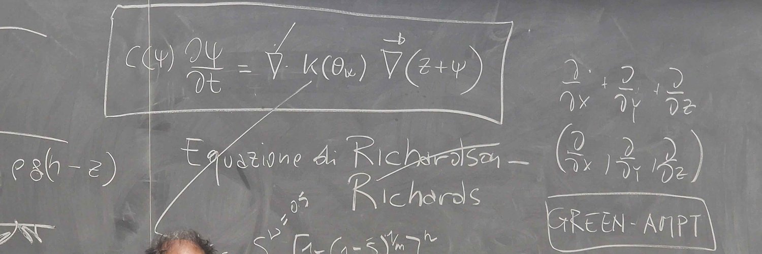 Riccardo Rigon Hydrologic Profile banner