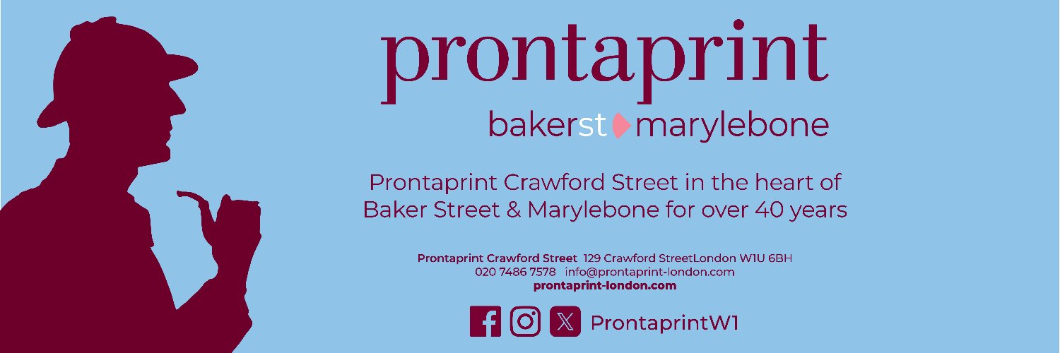 Prontaprint Crawford Street banner