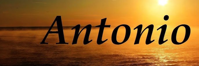 Antonio banner