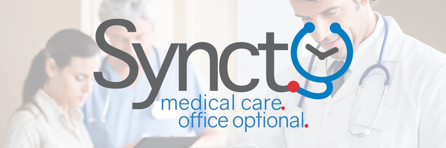 SynctMD's profile banner image
