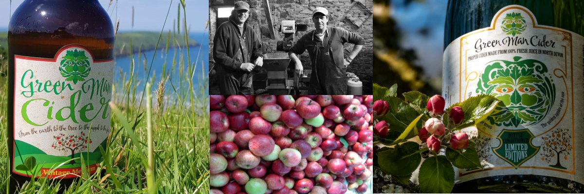 Green Man Cider banner