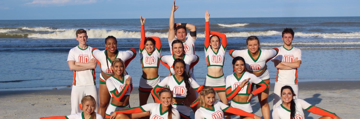 UT Dallas Cheer banner