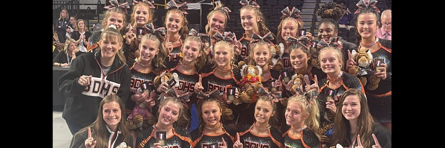 Brentsville District HS Cheer banner