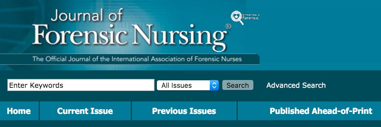 JournalForensicNrsg banner