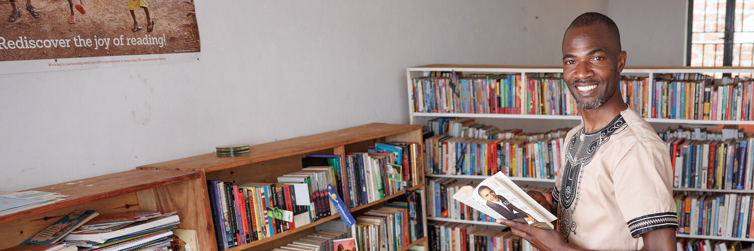 Book Aid International banner