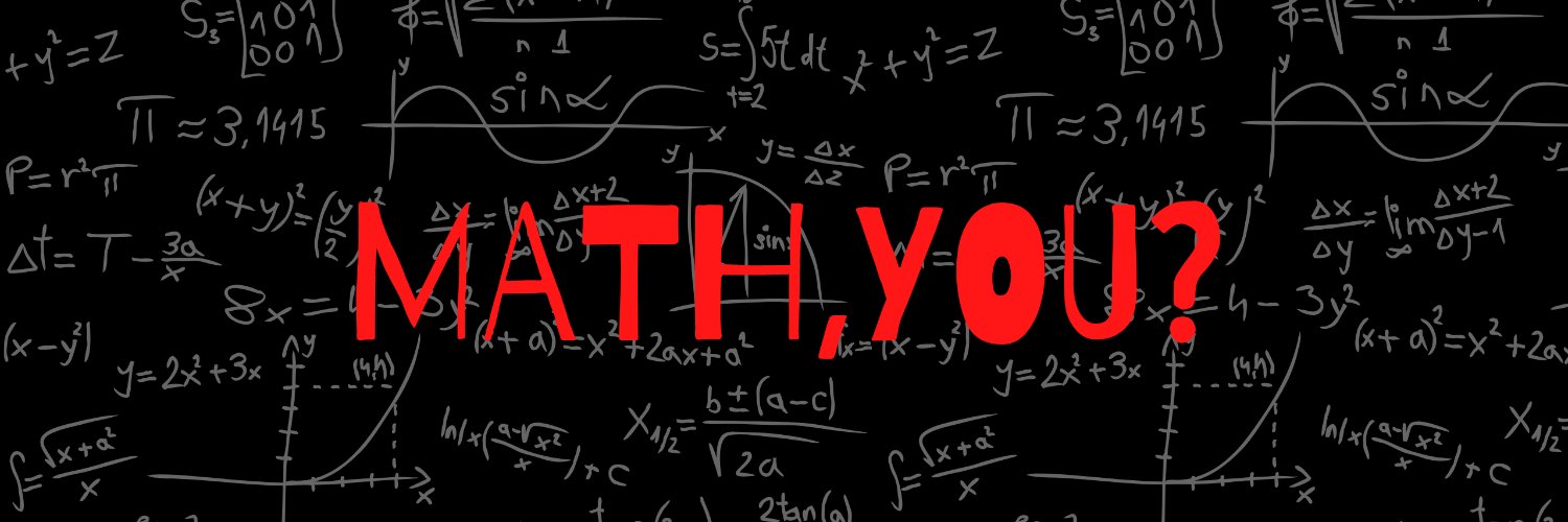 Math,you? banner