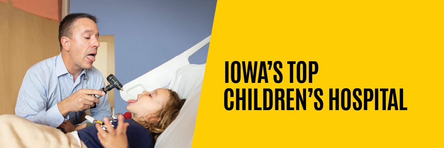 UI Health Care Stead Family Children's Hospital's banner