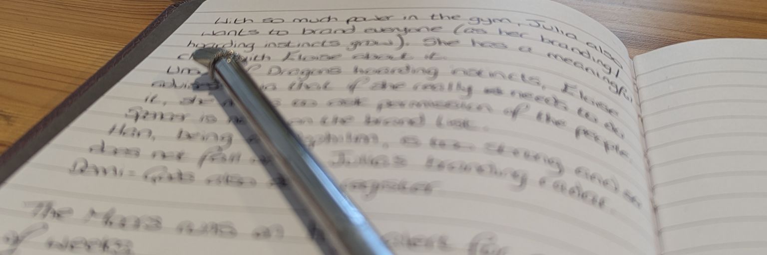 Heather Writes Sometimes banner