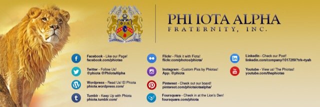 Phi Iota Alpha banner
