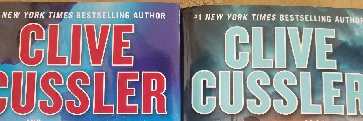 Clive Cussler banner