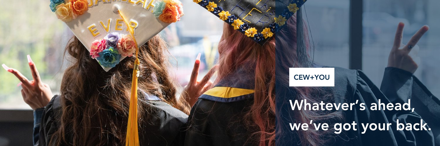 CEW+ at U-M's banner