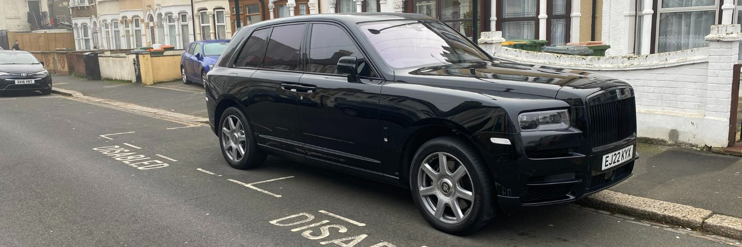 You Park Like a C*** banner