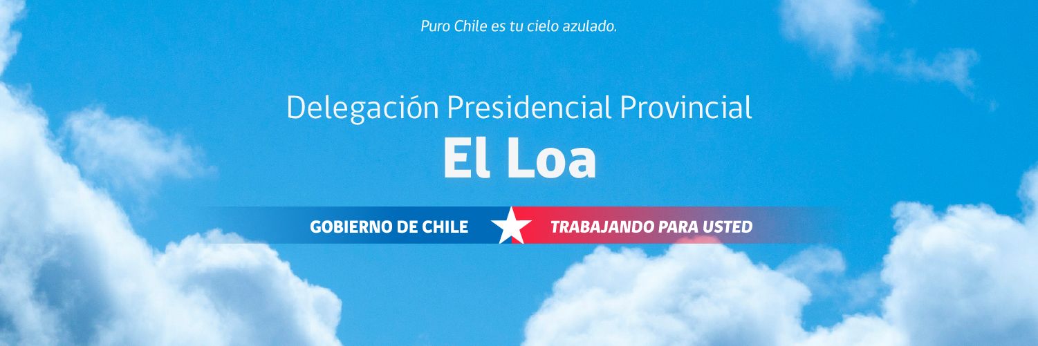 Delegación Presidencial Provincial de El Loa banner