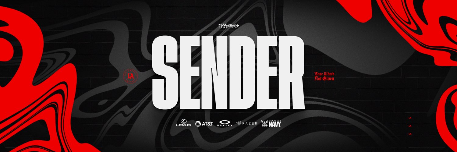Sender's profile banner image