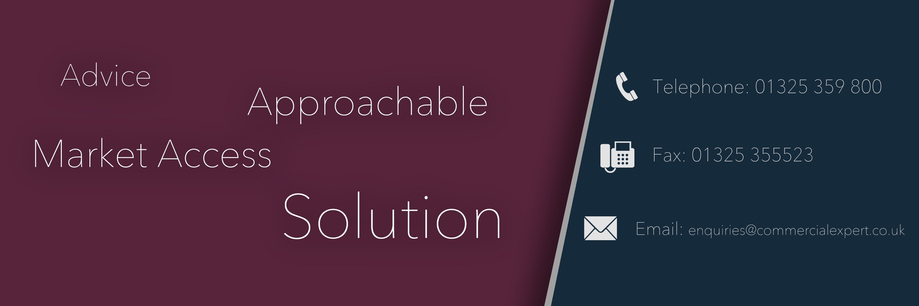 Commercial Expert banner