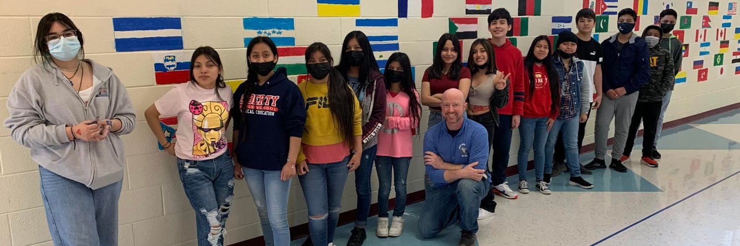 Liberty Middle School banner